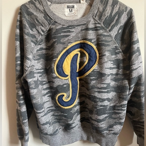 Tailgate Camo University of Pittsburgh Sweatshirt Women’s Sz M‎
